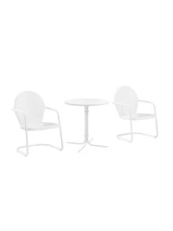 Crosley Griffith 3-piece Outdoor Bistro Set -GardenJoy Shop 8611589 wt 33v