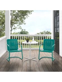 Crosley Bates 3-piece Outdoor Bistro Set 15 Crosley Bates 3-piece Outdoor Bistro Set -GardenJoy Shop 8611590 tu 12v