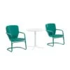 Crosley Ridgeland 3-piece Outdoor Bistro Set -GardenJoy Shop 8611594 tu 29v crosley ridgeland 3 piece outdoor bistro set