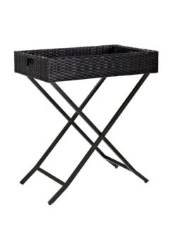 Crosley Palm Harbor Outdoor Wicker Butler Tray -GardenJoy Shop 8611951 06v