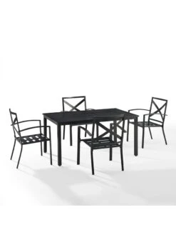Crosley Kaplan Dining Set -GardenJoy Shop 8611954 08v