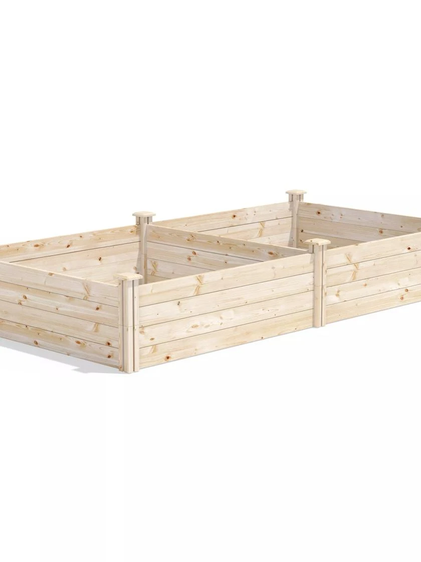 Pine Raised Garden Beds, 4'x8' 4 Pine Raised Garden Beds, 4'x8' - Image 2