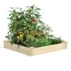 Pine Raised Garden Beds, 4'x4' 2 Pine Raised Garden Beds, 4'x4' -GardenJoy Shop 8612249 02v pine raised garden bed 4x4 feet