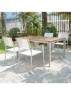 Braylee 5 Pc Outdoor Dining Set 7 Braylee 5 Pc Outdoor Dining Set -GardenJoy Shop 8612264 02v