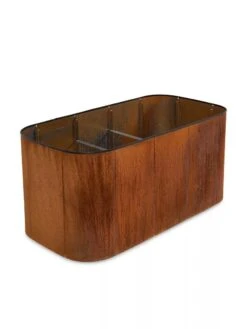 Birdies™ Corten Steel Modular Raised Beds -GardenJoy Shop 8612421 290 birdies corten steel modular raised bed tall