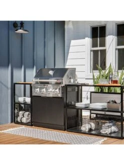 Veradek Outdoor Kitchen Series Counter Square - Stainless Steel 23 Veradek Outdoor Kitchen Series Counter Square - Stainless Steel -GardenJoy Shop 8612468 12v
