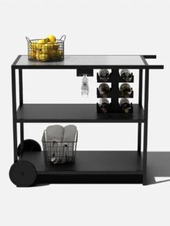 Veradek Stainless Steel Outdoor Kitchen Series Bar Cart -GardenJoy Shop 8612470 19v