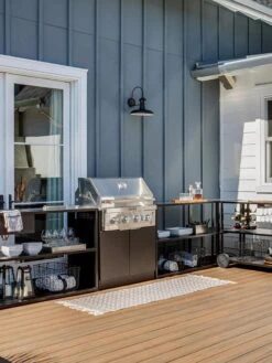 Veradek Outdoor Kitchen Series Counter Long - Stainless Steel -GardenJoy Shop 8612471 12V tif