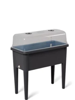 Self-Watering Standing Salad Planter With Cloche -GardenJoy Shop 8612702 302 tif