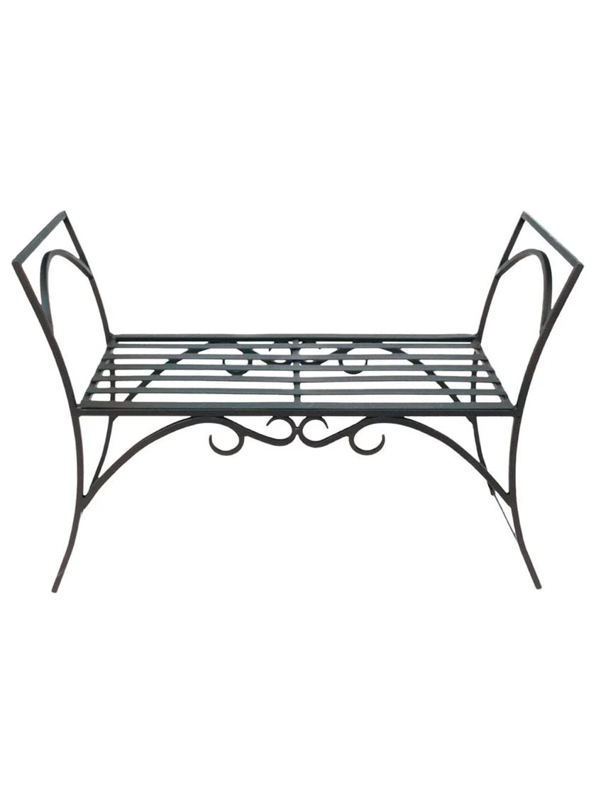Achla Designs Wrought Iron Arbor Bench 3 Achla Designs Wrought Iron Arbor Bench