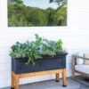 Fairfield Self-Watering Elevated Garden Bed -GardenJoy Shop 8613283 0079 fairfield elevated garden bed