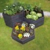 Modular Hexagon Raised Bed Kit, 21.5" -GardenJoy Shop 8614244 04V
