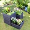 Modular Rectangular Raised Bed Kit -GardenJoy Shop 8614248 01V modular rectangular raised bed kit