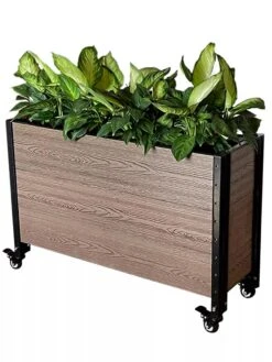Mobile Deep Trough Planter 9 Mobile Deep Trough Planter -GardenJoy Shop 8614263 02V