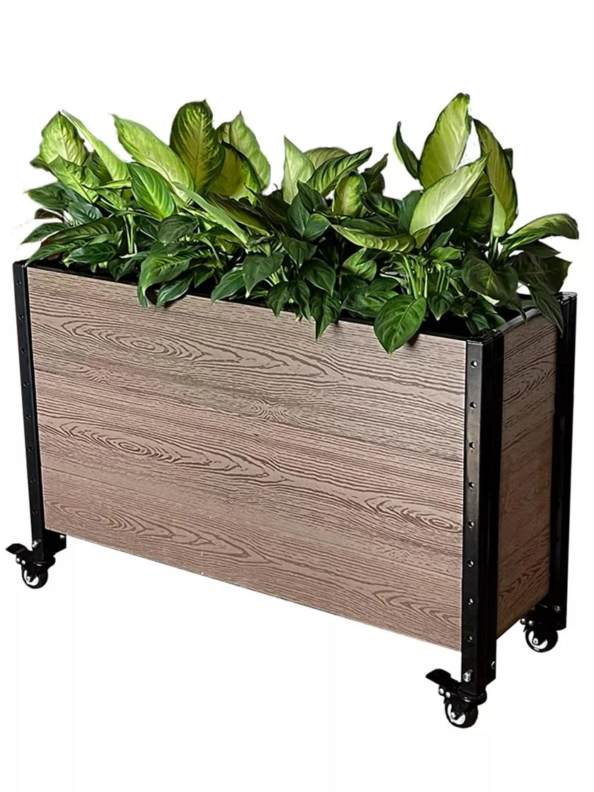 Mobile Deep Trough Planter 6 Mobile Deep Trough Planter - Image 4