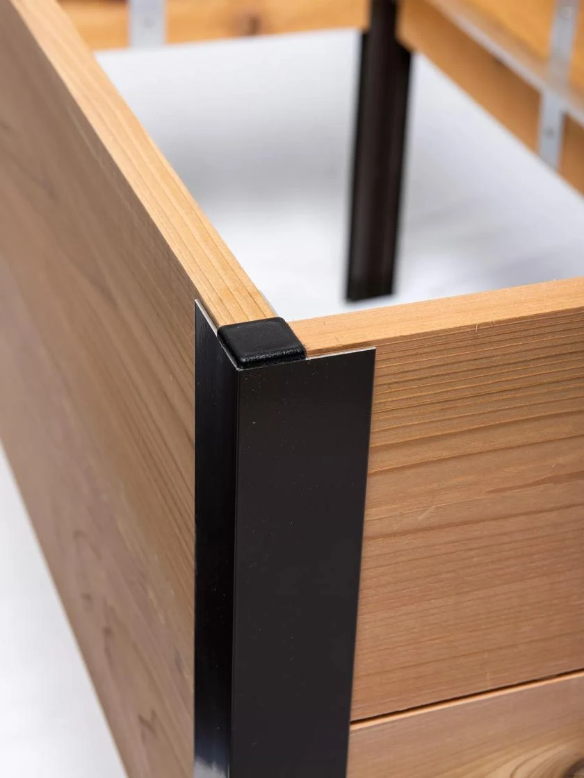 Elevated Planter Box And Space-Maker Pivoting Trellis Set, 2' X 8' 6 Elevated Planter Box And Space-Maker Pivoting Trellis Set, 2' X 8' - Image 4