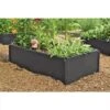 Recycled Plastic Raised Bed 1 Recycled Plastic Raised Bed -GardenJoy Shop GS37501 01