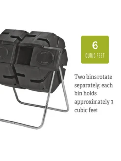 Dual Batch Composter Success Kit -GardenJoy Shop webimage Dual Compost Bin 5